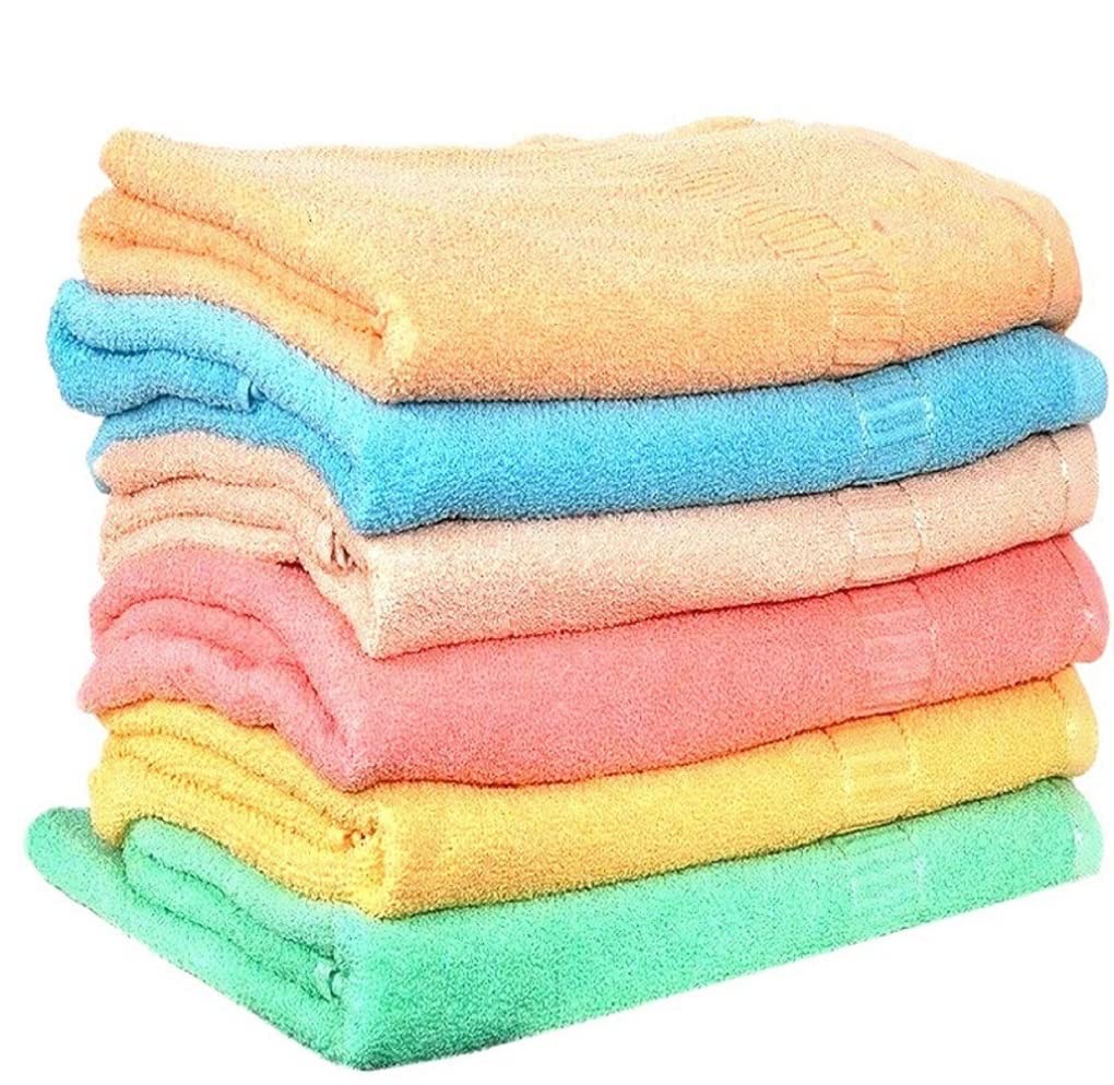 Cotton Hand Towel 450 GSM – Ultra Soft & Super Absorbent Multicolour Hand Towels (Pack of 6)