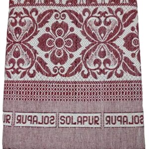 Cotton Solapur Chaddar - Blanket 5 x 7.5 Feet (Multi Mix) - TC 250 Single Size