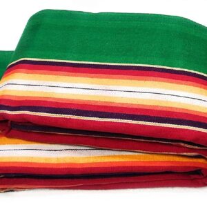 Cotton Solapuri Carpet / Galicha Rug Dari – Multicolor Extra Large | Reversible Floor Carpet