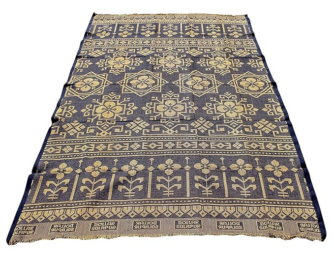Dollar Solapur Chaddar Blanket Pack of 4 – Multicolor Single Size 100% Cotton - Image 4