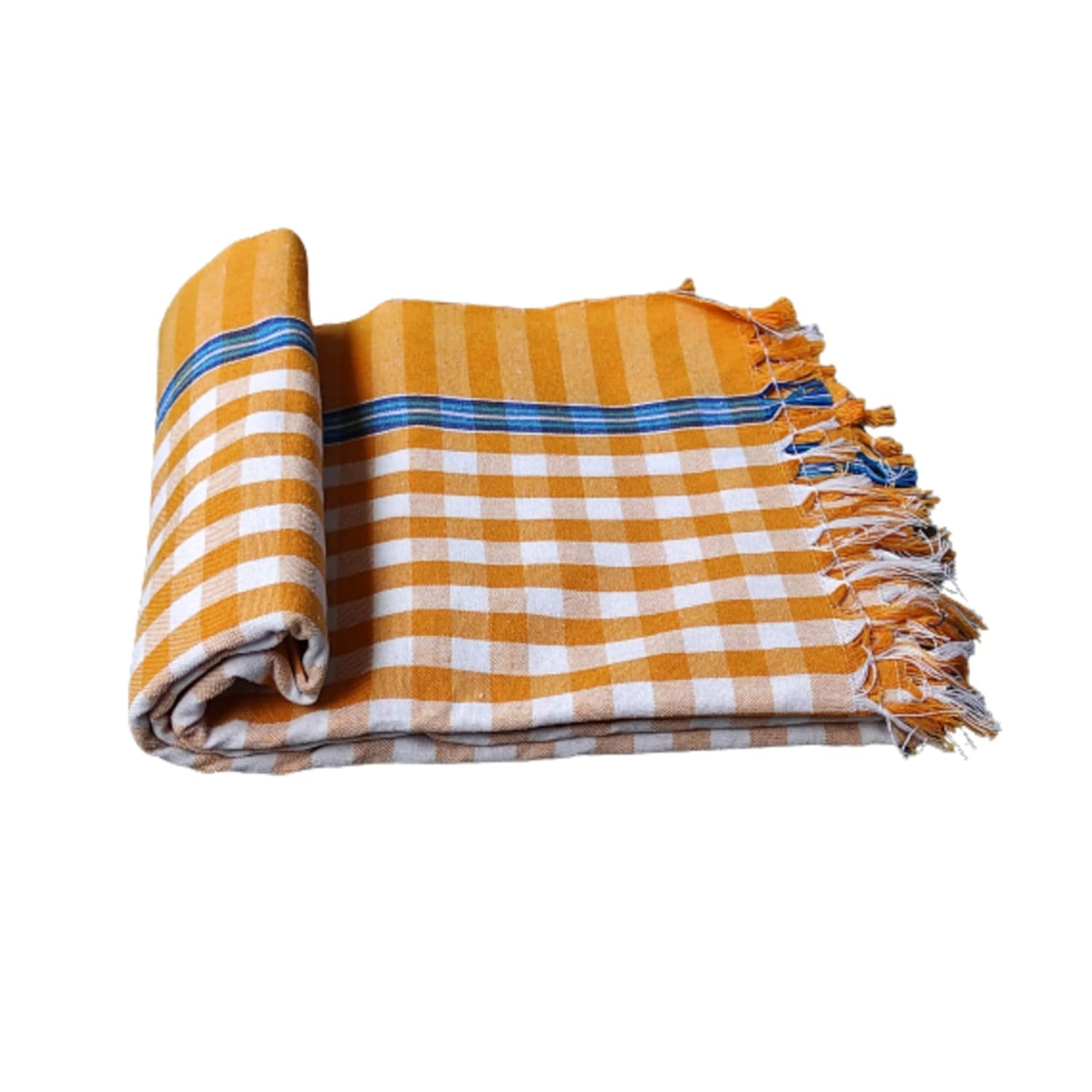 Handloom 100% Pure Cotton Towels XXXL Heavy Quality (Pack of 2) – Multicolor Bath Towels - Image 2