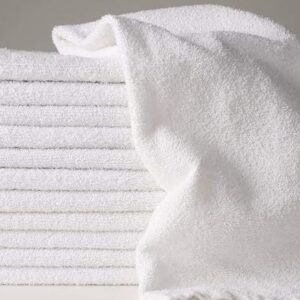 Quick Dry Solid Cotton Face & Hand Towel Set (Pack of 4) – 425 GSM White