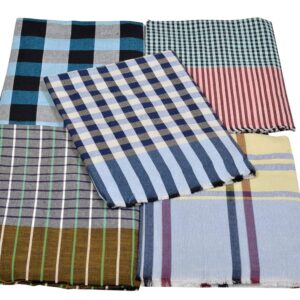 Sunanda Bedsheets 100% Cotton Solapuri Bedsheets – Multicolour Combo Pack of 2