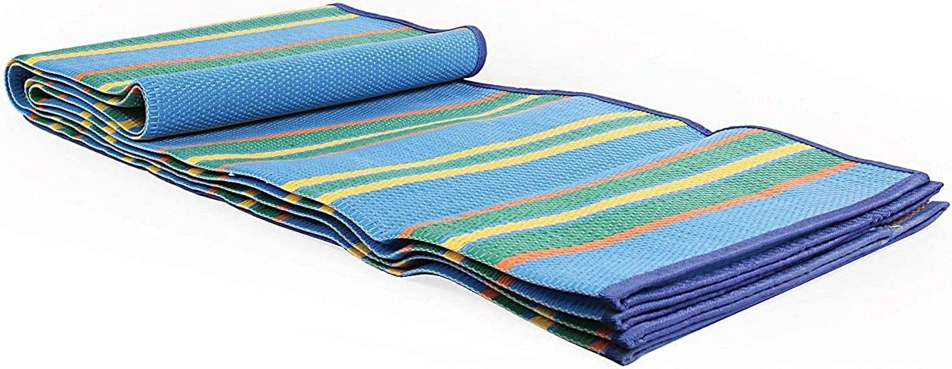 Foldable Plastic Floor Mat (Chatai) Multicolor – Waterproof Picnic & Outdoor Mat - Image 6